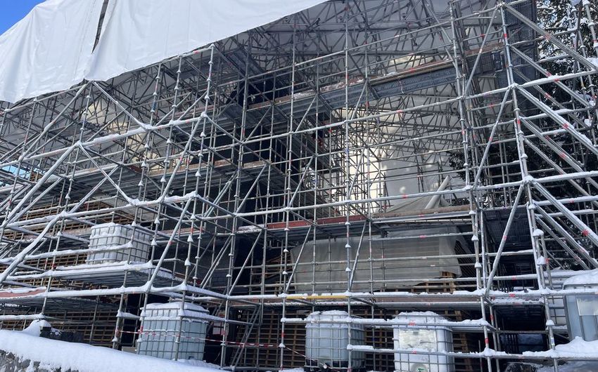 Chapelle de Flaine, la restauration